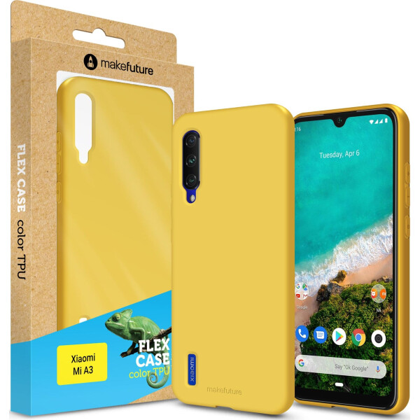 

Кейс MakeFuture Flex Xiaomi Mi A3 Yellow