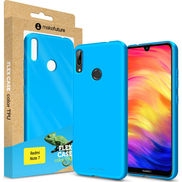 

Кейс MakeFuture Flex Xiaomi Redmi Note 7 Light Blue