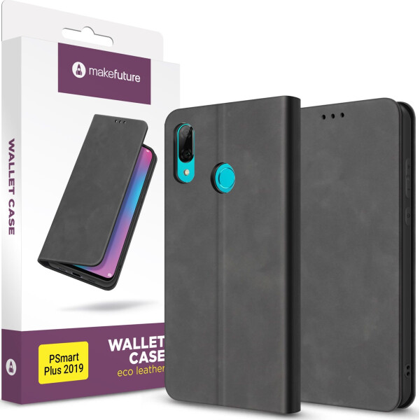 

Чехол-книжка MakeFuture Wallet Case (ECO Leather) Huawei P Smart Plus 2019 Black