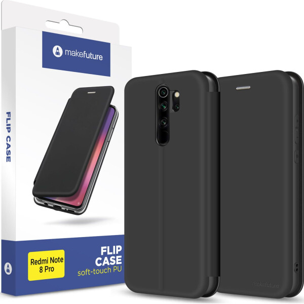 

Чехол-книжка MakeFuture Flip Case Xiaomi Redmi Note 8 Pro Black
