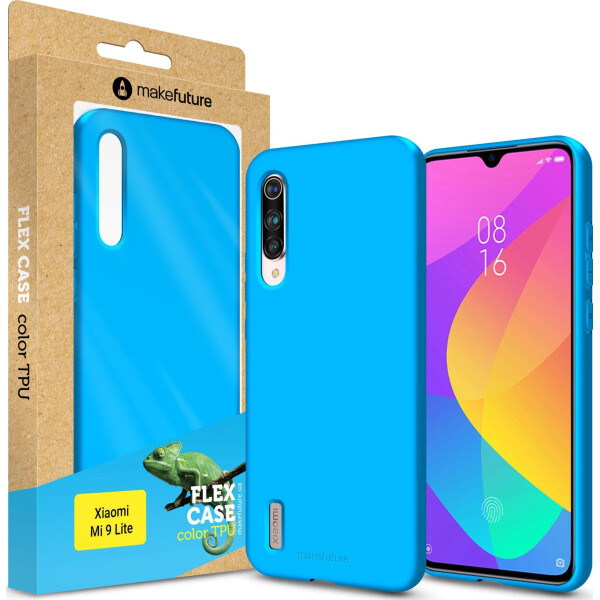 

Кейс MakeFuture Flex Xiaomi Mi 9 Lite Light Blue