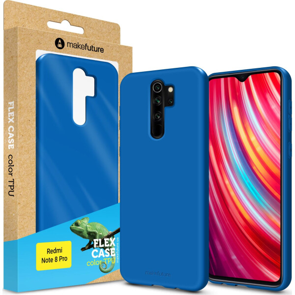 

Кейс MakeFuture Flex Xiaomi Redmi Note 8 Pro Blue