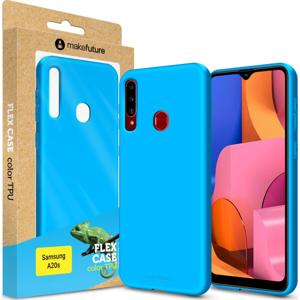 

Кейс MakeFuture Flex Samsung A20s Light Blue