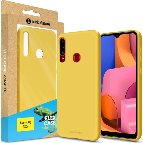 

Кейс MakeFuture Flex Samsung A20s Yellow