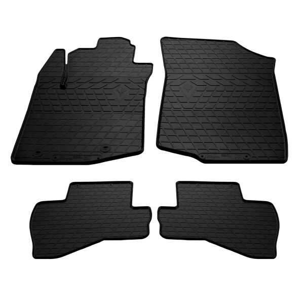 

Резиновые коврики (4 шт, Stingray Premium) для Citroen C-1 2014↗ гг.