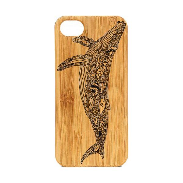 

деревянный SkinWood Сандал для iPhone 5/5S/SE с гравировкой Кита