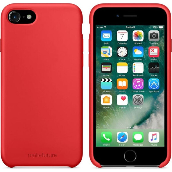 

Кейс MakeFuture Silicone Apple iPhone 7/8 Red