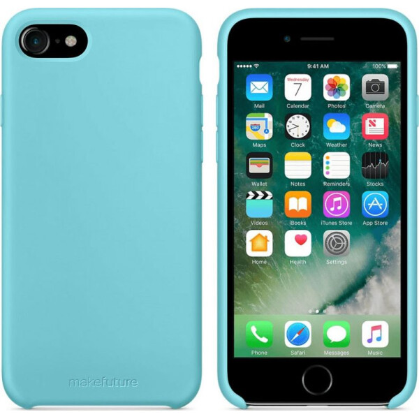 

Кейс MakeFuture Silicone Apple iPhone 8 Light Blue