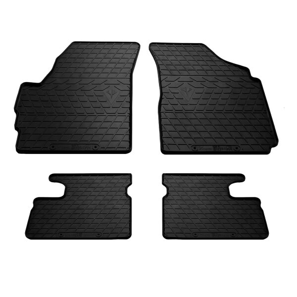 

Резиновые коврики (4 шт, Stingray Premium) Premium, без запаха для Chevrolet Spark 2004-2009 гг.