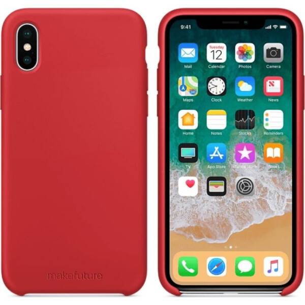 

Кейс MakeFuture Silicone Apple iPhone X Red