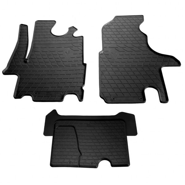 

Резиновые коврики (3 шт, Stingray) Premium - без запаха резины для Renault Master 2004-2010 гг.