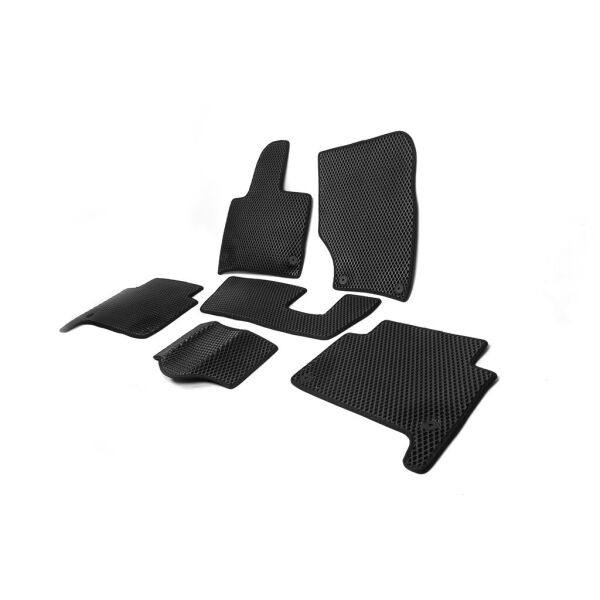 

Коврики EVA (черные) 2 ряда (5 ковриков) для Audi Q7 2005-2015 гг.