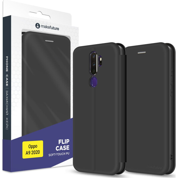 

Чехол-книжка MakeFuture Flip Case Oppo A9 (2020) Black