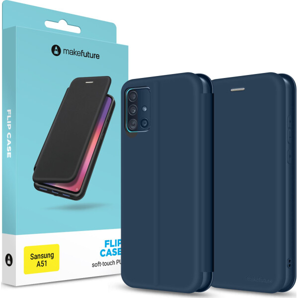 

Чехол-книжка MakeFuture Flip Case Samsung A51 Blue