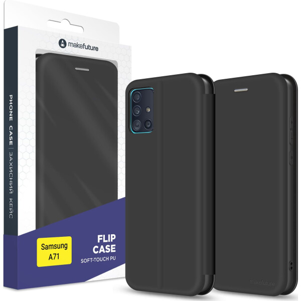 

Чехол-книжка MakeFuture Flip Case Samsung A71 Black