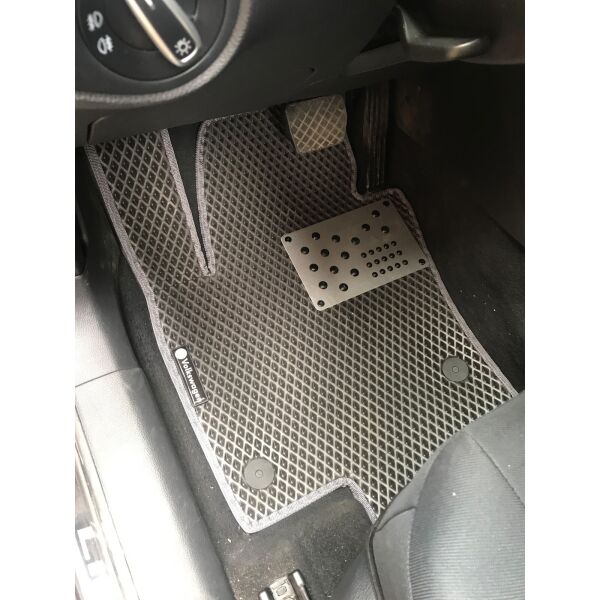 

Полиуретановые коврики (2 ряда, EVA, черные) для Volkswagen Sharan 2010↗ гг.