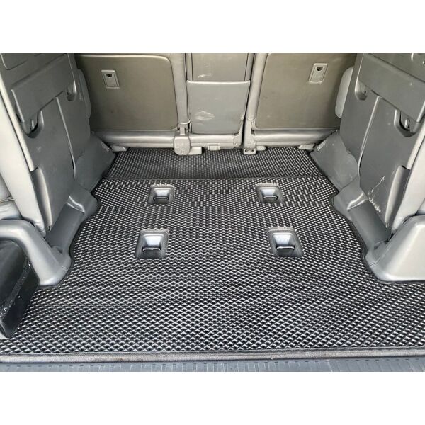 

Коврик багажника 2 шт (EVA, 7 мест, черный) для Toyota Land Cruiser 200