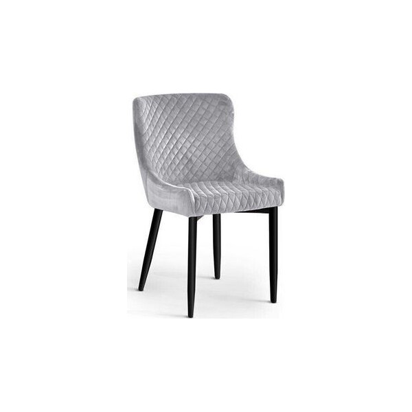 

Стул ATREVE LOGANO VELVET Серебристый (001596)