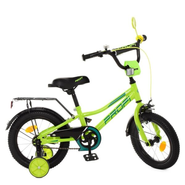 Акція на Велосипед детский двухколесный PROFI Prime 12 Зеленый (Y12225) від Allo UA