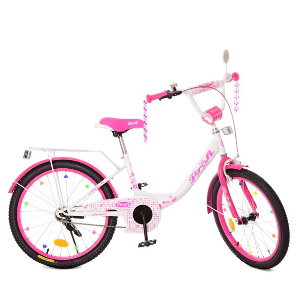 

Велосипед Profi Princess 20" XD2014 White/Crimson (XD2014)