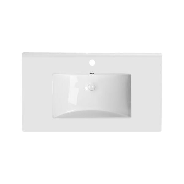 

Раковина Qtap Albatross с донным клапаном QT01113080CW