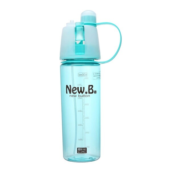 

Бутылка для воды New B, 600 мл Голубая (200629)