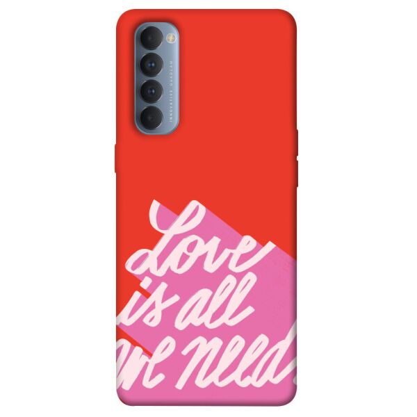 

Чехол itsPrint Love is all need для Oppo Reno 4 Pro