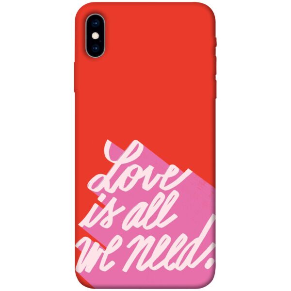 

Чехол itsPrint Love is all need для Apple iPhone X (5.8")