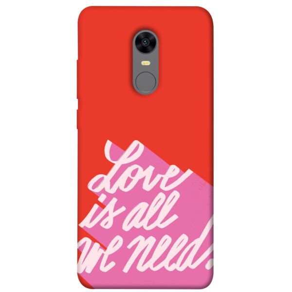 

Чехол itsPrint Love is all need для Xiaomi Redmi 5 Plus / Redmi Note 5 (Single Camera)