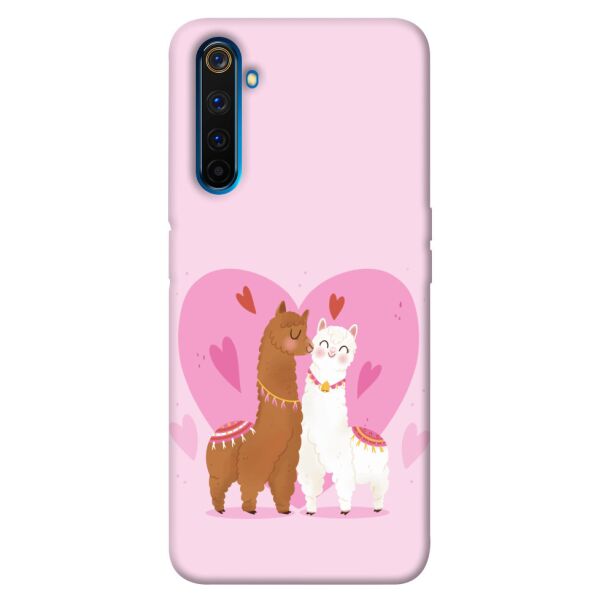 

Чехол itsPrint Милые ламы для Realme 6 Pro