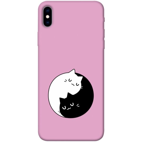 

Чехол itsPrint Коты инь-янь для Apple iPhone XS Max (6.5")