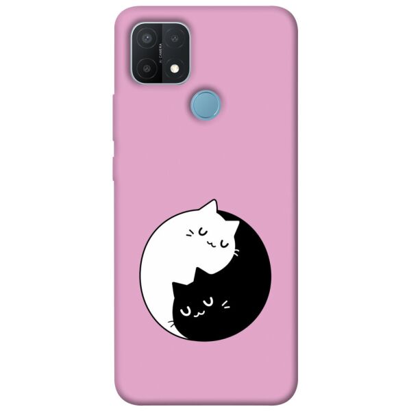 

Чехол itsPrint Коты инь-янь для Oppo A15s / A15