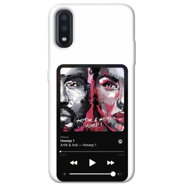 

Чехол itsPrint Music style 3 для Samsung Galaxy A01