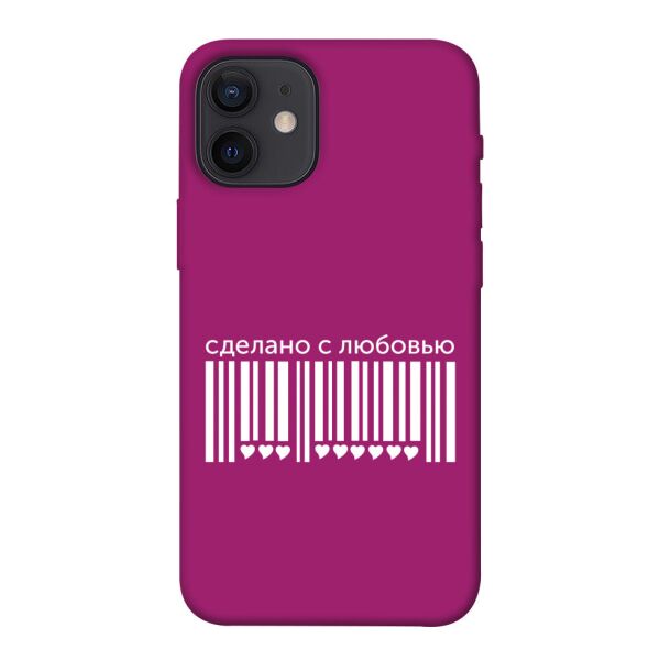 

Чехол itsPrint Сделано с любовью для Apple iPhone 12 mini (5.4")