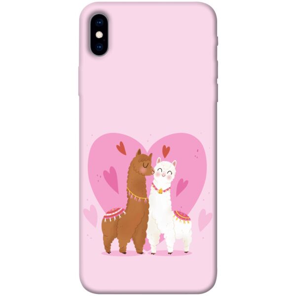 

Чехол itsPrint Милые ламы для Apple iPhone XS Max (6.5")