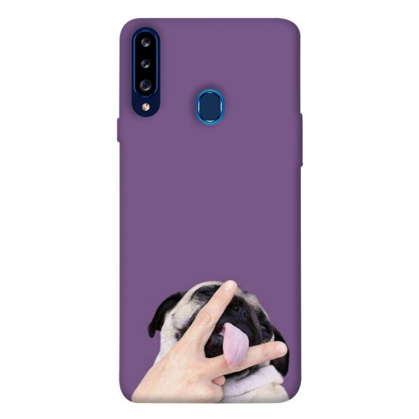 

Чехол itsPrint Мопс для Samsung Galaxy A20s