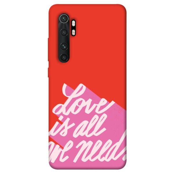 

Чехол itsPrint Love is all need для Xiaomi Mi Note 10 Lite