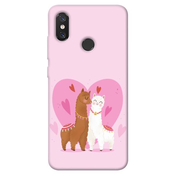 

Чехол itsPrint Милые ламы для Xiaomi Mi 8