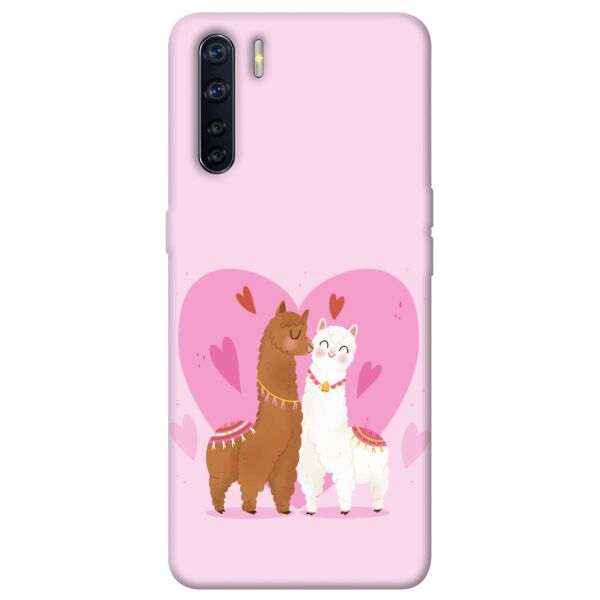 

Чехол itsPrint Милые ламы для Oppo A91