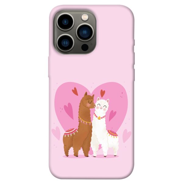 

Чехол itsPrint Милые ламы для Apple iPhone 13 Pro (6.1")