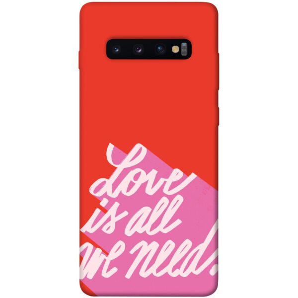 

Чехол itsPrint Love is all need для Samsung Galaxy S10+