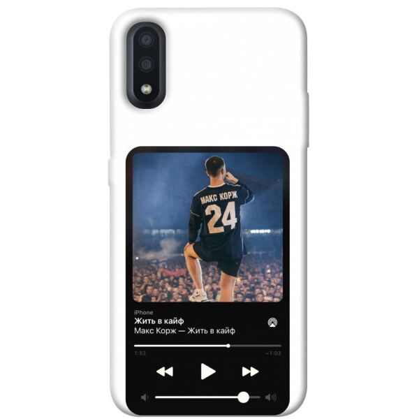 

Чехол itsPrint Music style 4 для Samsung Galaxy A01