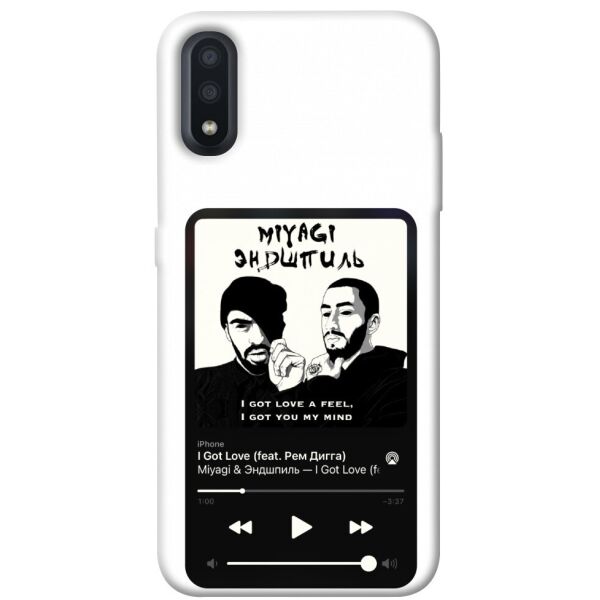 

Чехол itsPrint Music style 6 для Samsung Galaxy A01