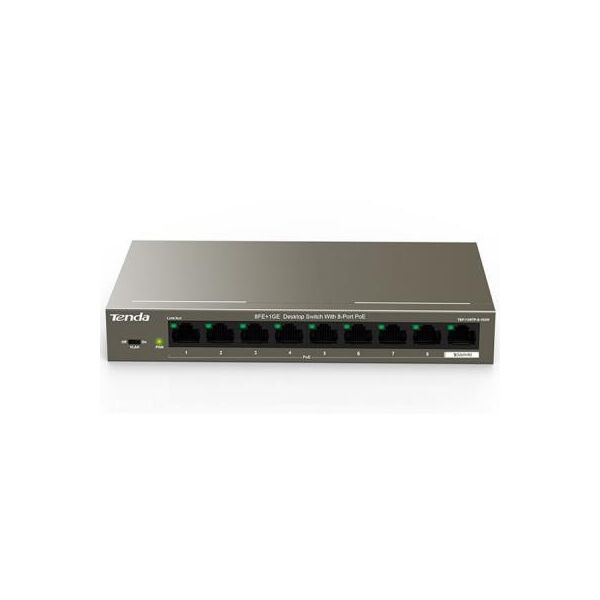 

Коммутатор сетевой TENDA TEF1109TP-8-102W