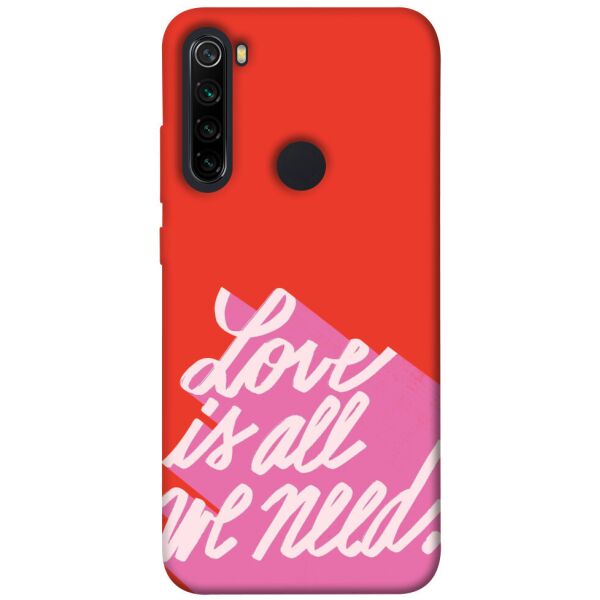 

Чехол itsPrint Love is all need для Xiaomi Redmi Note 8
