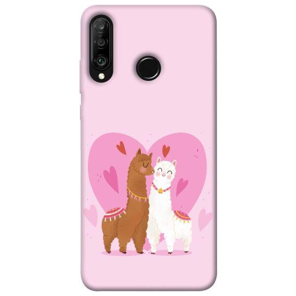 

Чехол itsPrint Милые ламы для Huawei P30 lite