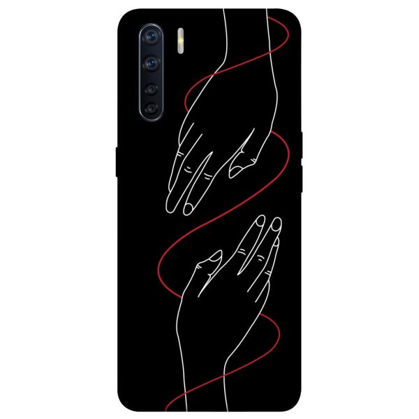 

Чехол itsPrint Плетение рук для Oppo A91