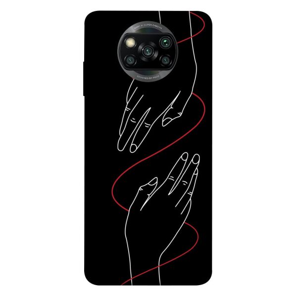 

Чехол itsPrint Плетение рук для Xiaomi Poco X3 NFC
