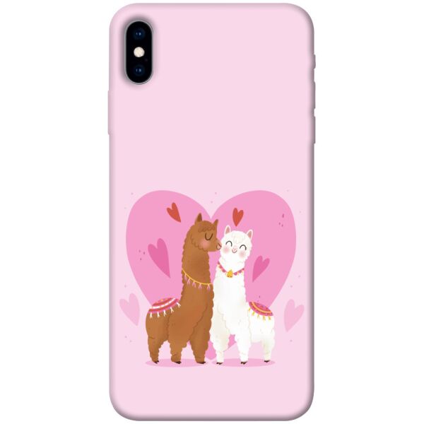 

Чехол itsPrint Милые ламы для Apple iPhone X (5.8")