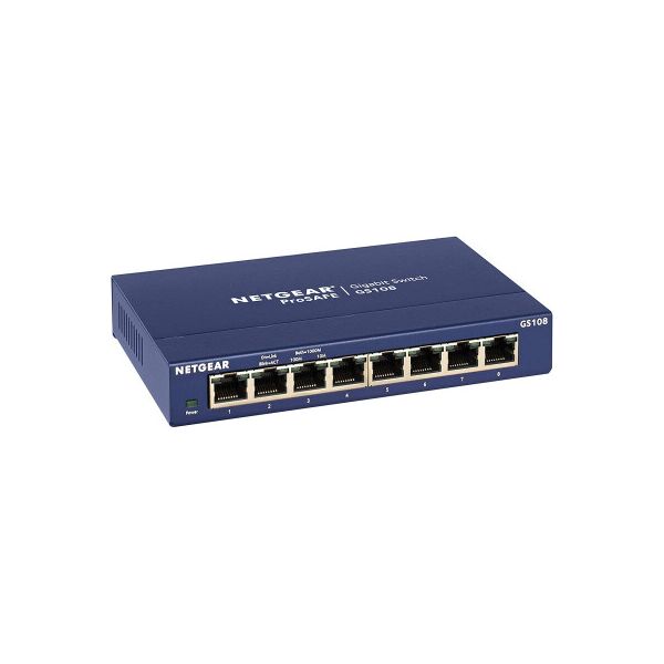 

Коммутатор сетевой Netgear GS108GE